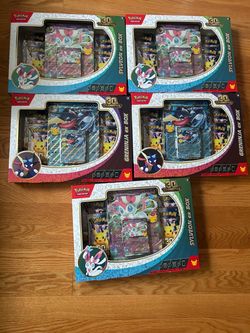 Pokemon 30th Celebration EX boxes