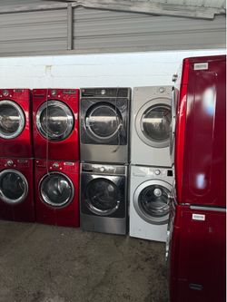 Lg Samsung y Kenmore front load washer and gas or electric dryer available