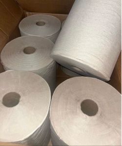 Box of 6 🔥enmotion 10 inch paper rolls soft paper towels color brown (soft )$50 firm on price