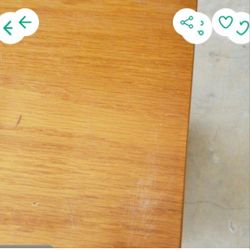 2 Bedroom End Tables With 2 Drawers & Mirror