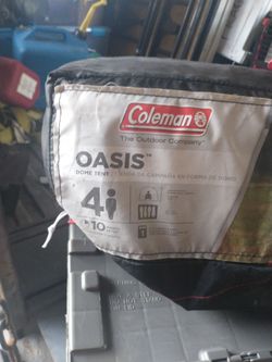 Coleman Oasis four man tent