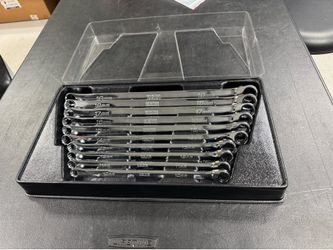 Icon extra long, professional metric double box ratcheting wrench, 10 piece bc