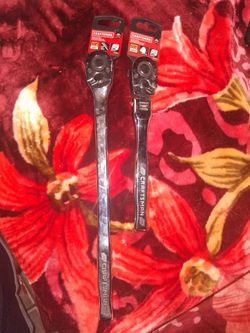Craftsman 1/2" Long Handle & Flex-Head Ratchet / Both For