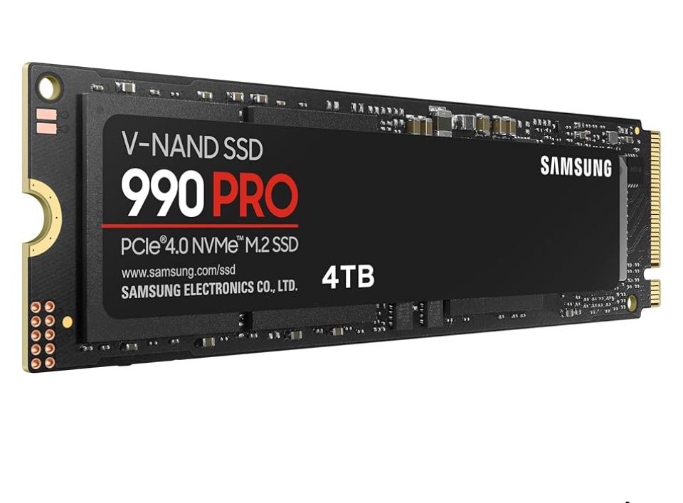 SAMSUNG 990 PRO SSD 4TB PCIe 4.0 M.2 2280