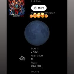 Tickets To Stranger Things Finale 1/1 12:30PM
