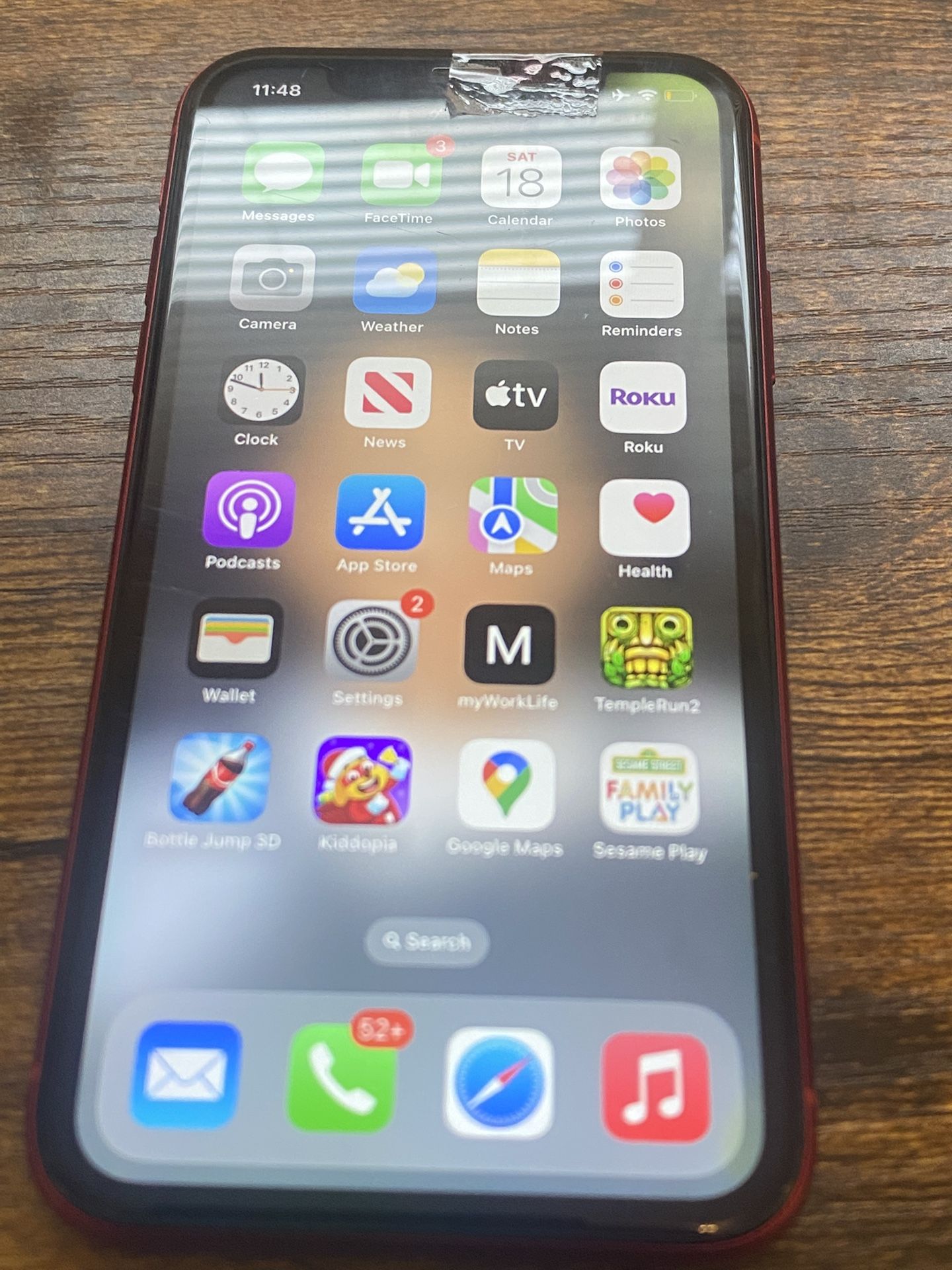 Red iPhone XR 128Gb (parts)