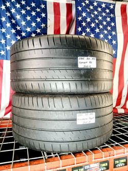 ⭐️ 285/35ZR20 USED TIRES MICHELIN PILOT SPORT 4S MAX PERFORMANCE SUMMER 285 35 20