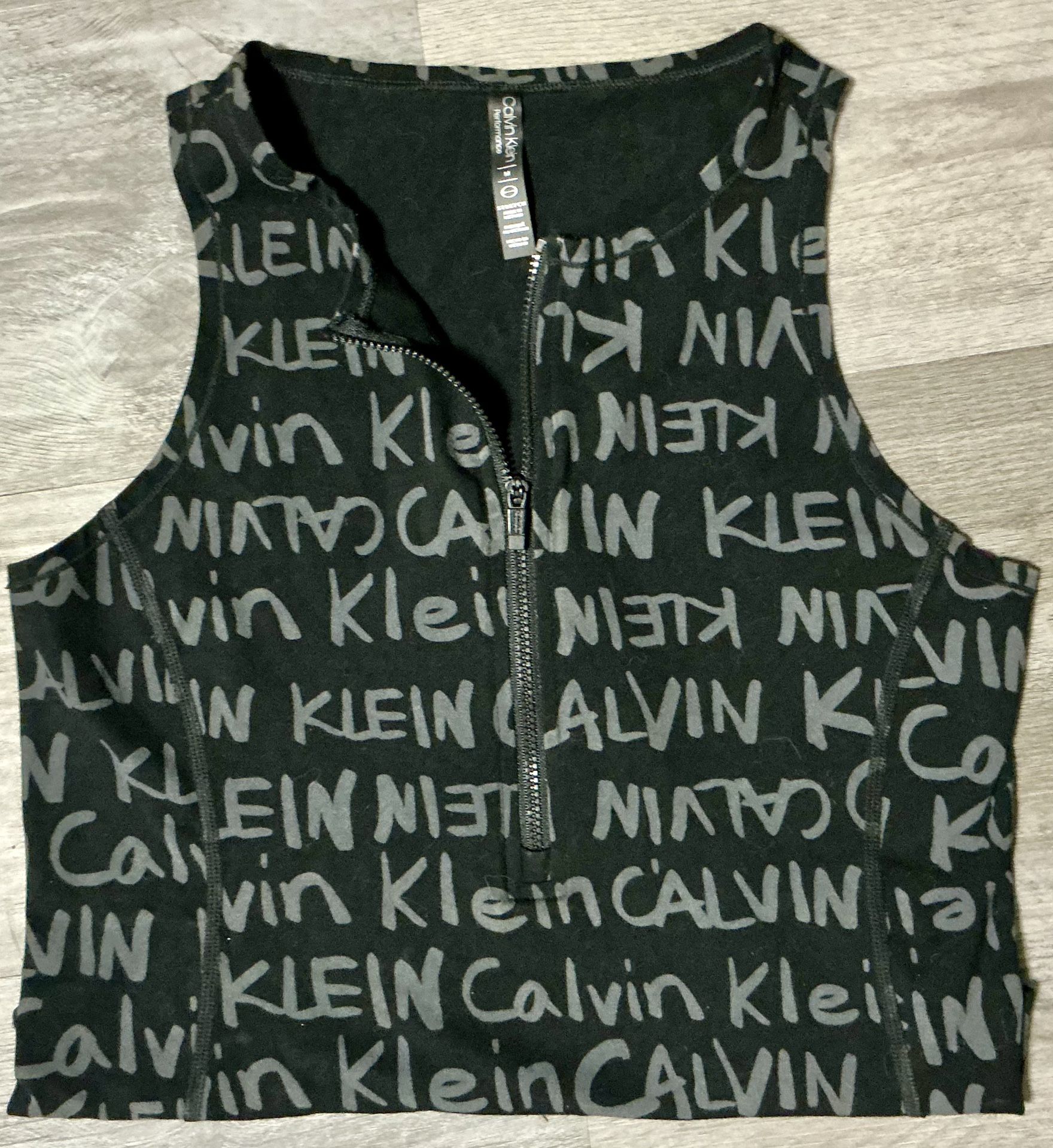 CK PERFORMANCE Zip Tease BODYSUIT Size Medium