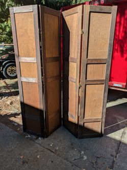 Wooden Room Dividers - 2 total