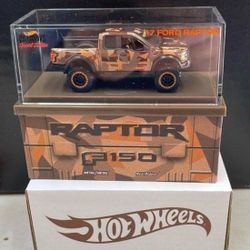Hot Wheels RLC Ford Raptor F-150 Camouflage 