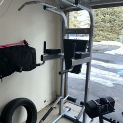 TuffStuff Evolution VKR Leg Raise, Pull-up, Dip, Ab Crunch, Push Up Stand