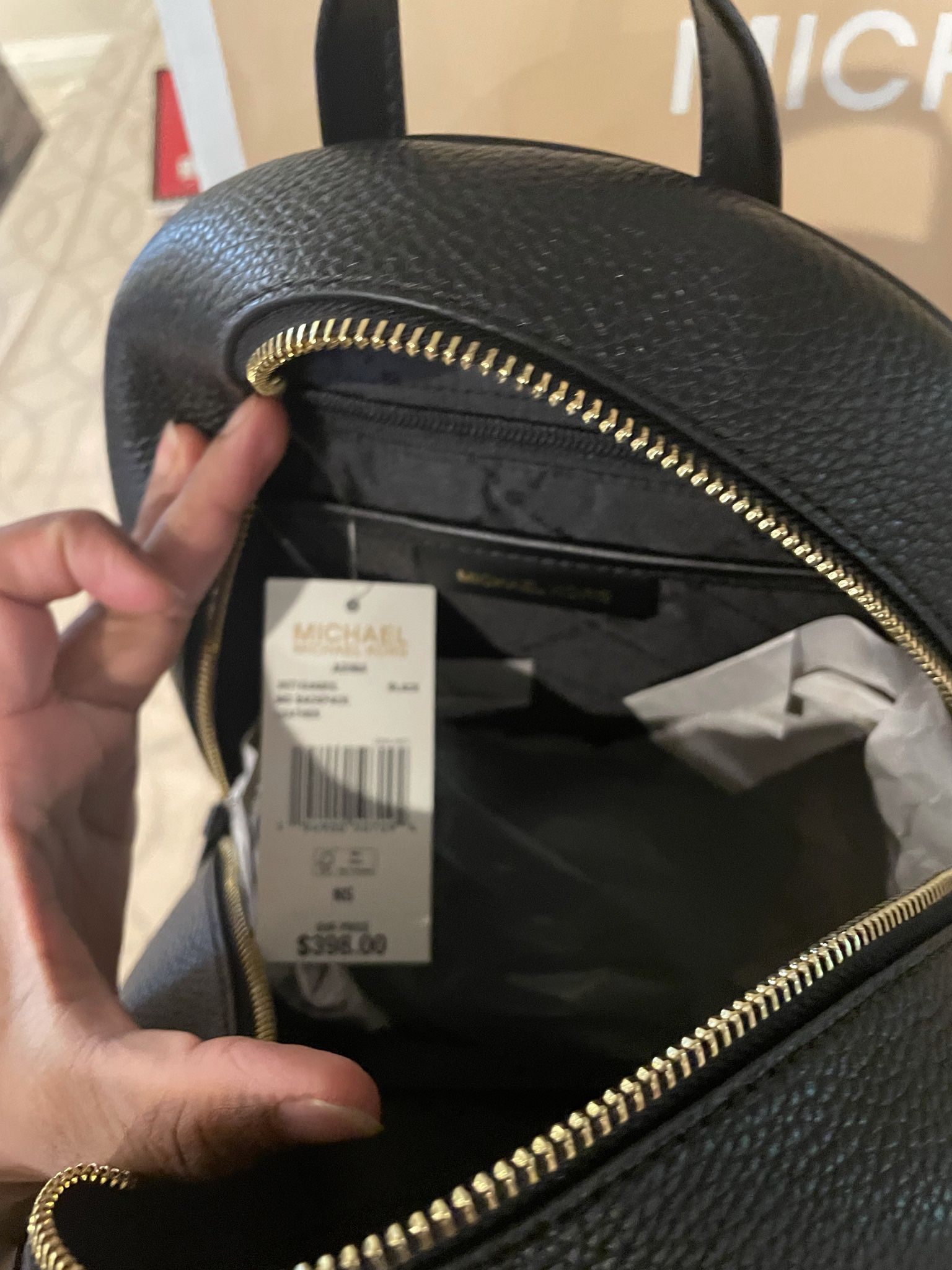 Michael Kors Adina Backpack Medium and matching wallet 