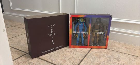 Travis Scott Fortnite action figure limited edition