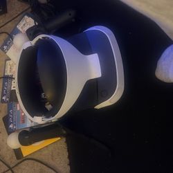 PS4 VR Headset With Vr Games