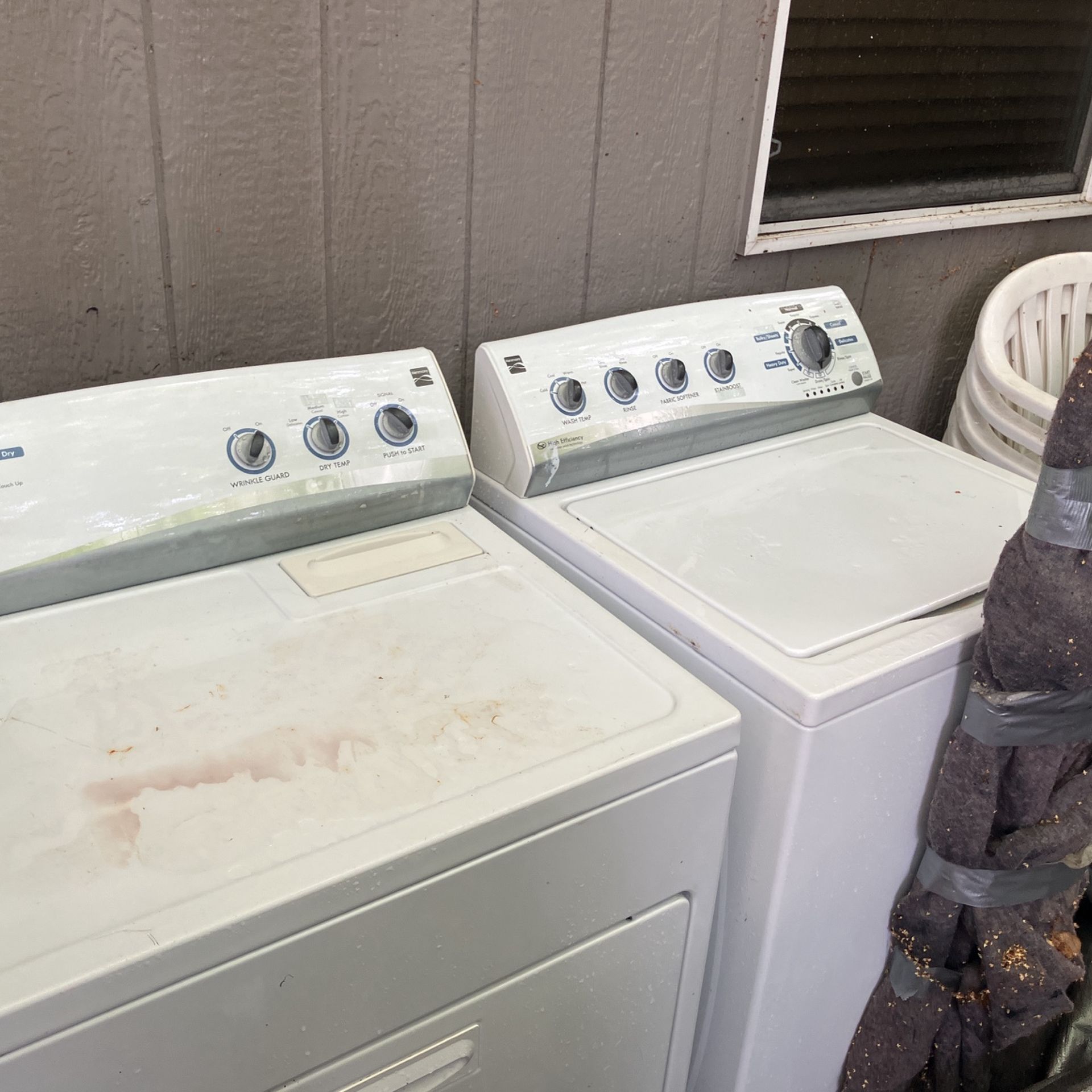 Kenmore XL Washer And Dryer Set 