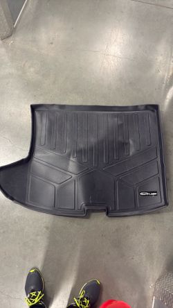 SMARTLINER All Weather Custom Fit Cargo Trunk Liner Floor Mat for 2007-2017 Jeep Compass/Patriot