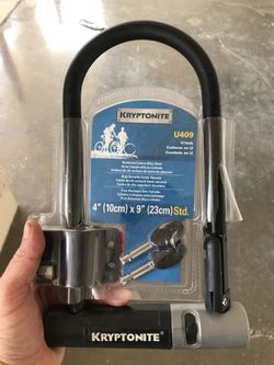 Kryptonite U409 4 x 9 Bike Lock NEW for Sale in Austin TX OfferUp