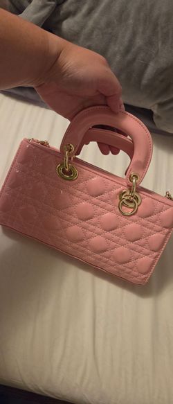 Pink handbag