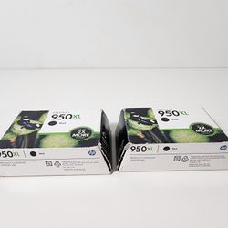 HP 950XL Ink Cartridge, Black Pack of 2

