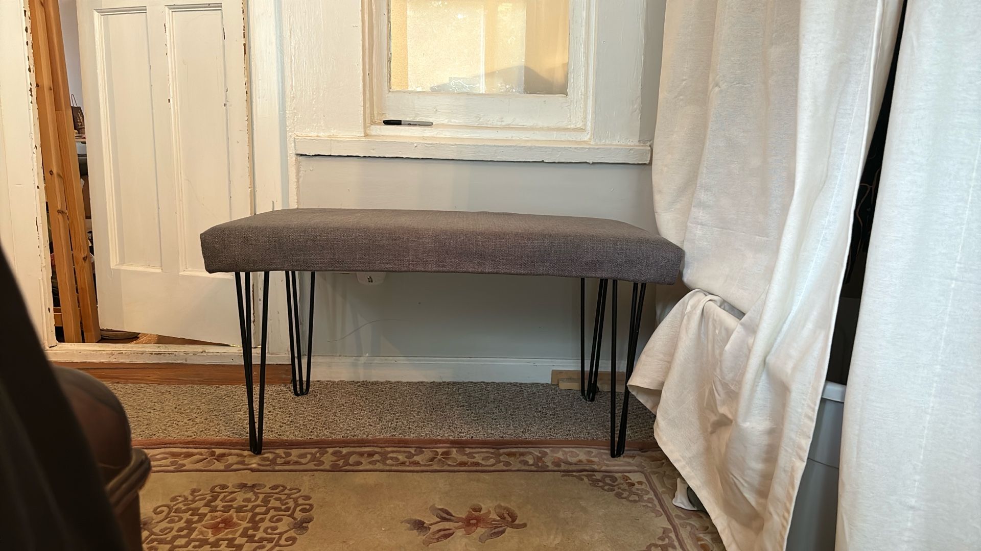 Grey Bench