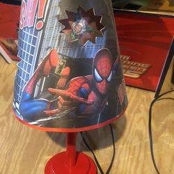 Marvel Spider-Man Table Lamp For Nightstands 