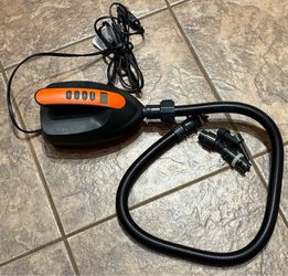 Electric stand up paddle board air pump for car