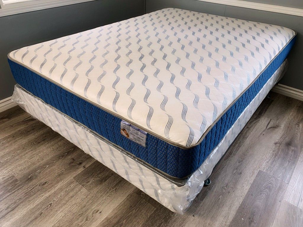 Queen Size Supreme Orthopedic Matresandboxspring 