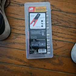 RHINO COMPRESSION TOOL  Terinates  Coaxial   Cable  RCA,  and  BNC  Connector