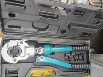 Hydraulic Cable Crimping Tool Kit with Case