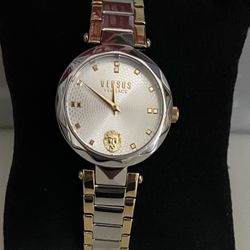 Versus Woman’s Watch (Silver And Gold)
