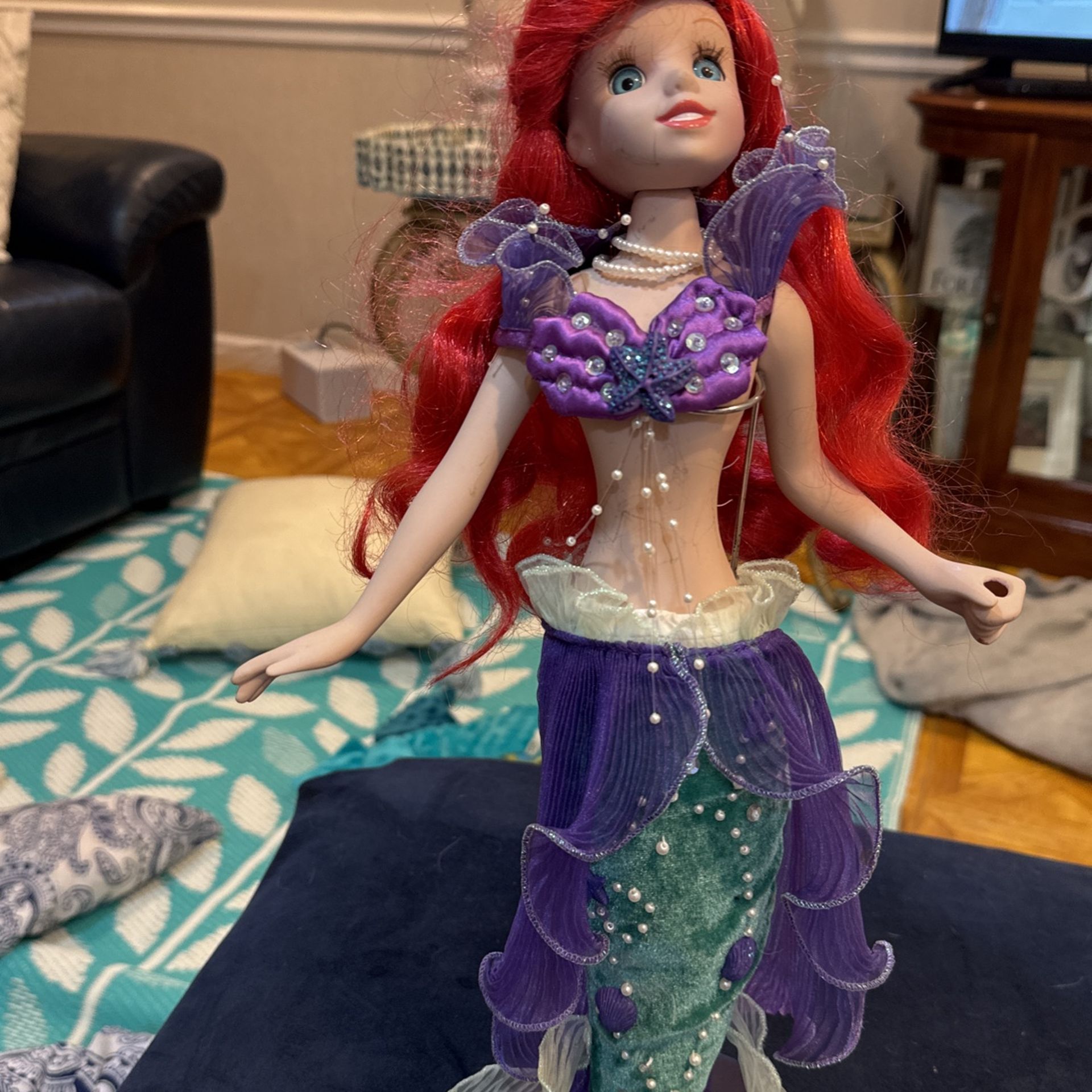 Porcelain Ariel Doll