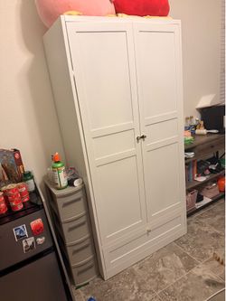 Metal bedroom closet