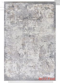 Surya Norland NLD-2301 8x10 Gray Abstract Area Rug Modern Designer