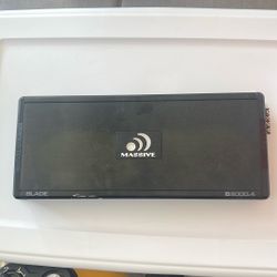 Massive Audio Amplifier 4 Channel