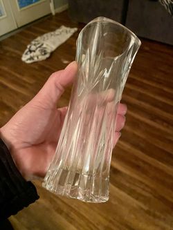 St George Crystal Vase