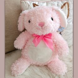 Pink Easter Bunny Plushy 🩷🐰🌸