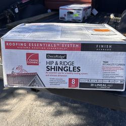 2 Boxes Of Hip & Ridge Roof Shingles Forest Brown Copper Trail