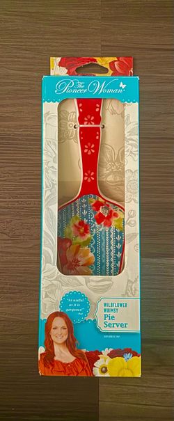 The Pioneer Woman Wildflower Whimsy Pie Server
