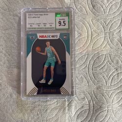 Lamelo Ball Graded Rookie! Csg 9.5 Corners 10