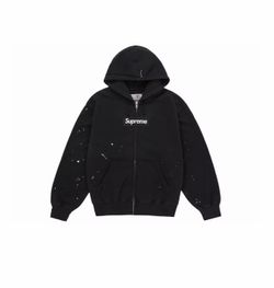 Supreme maison margiela zip up Black XL