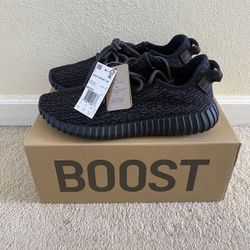 Adidas Yeezy 350 Pirate Black Size 10.5