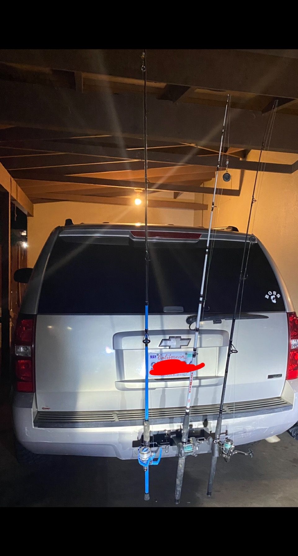 Three Rod Tow hitch Holder
