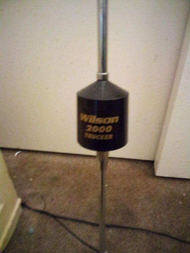 Got A Cobra Radio The Real Nice One That Has Scan And Has Even The Weather Has Talked Back Swrf Gain Dynamite And Noise Blanker Comes With An Amplifie