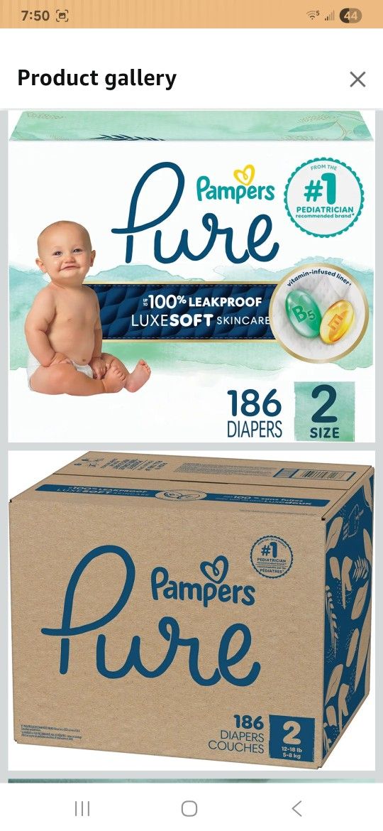 Diapers Pampers Brand Size 2 New Pick Up In Pomona $45