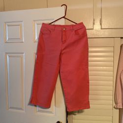 Womens Stretch Capri