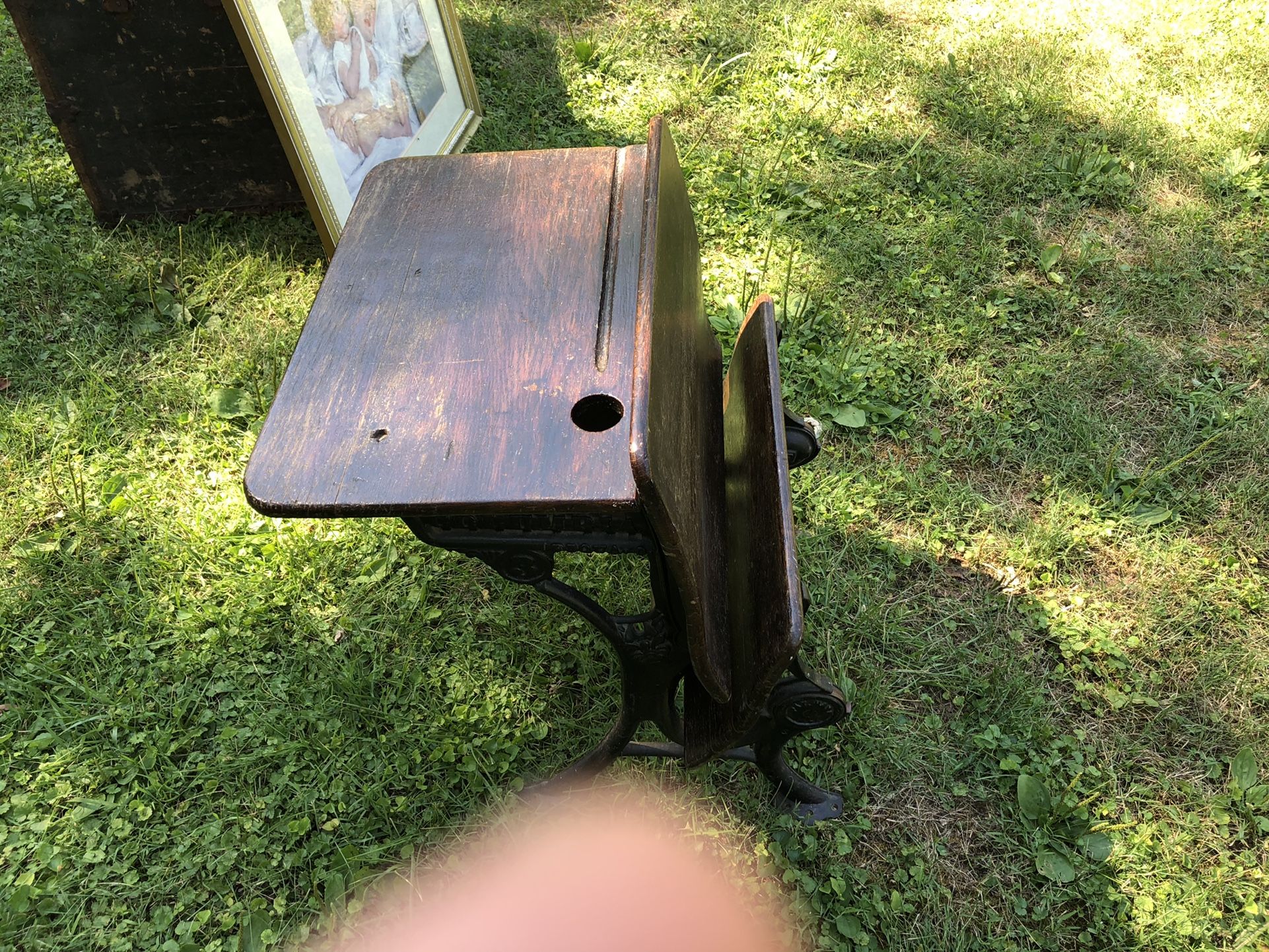 Antique School Desk