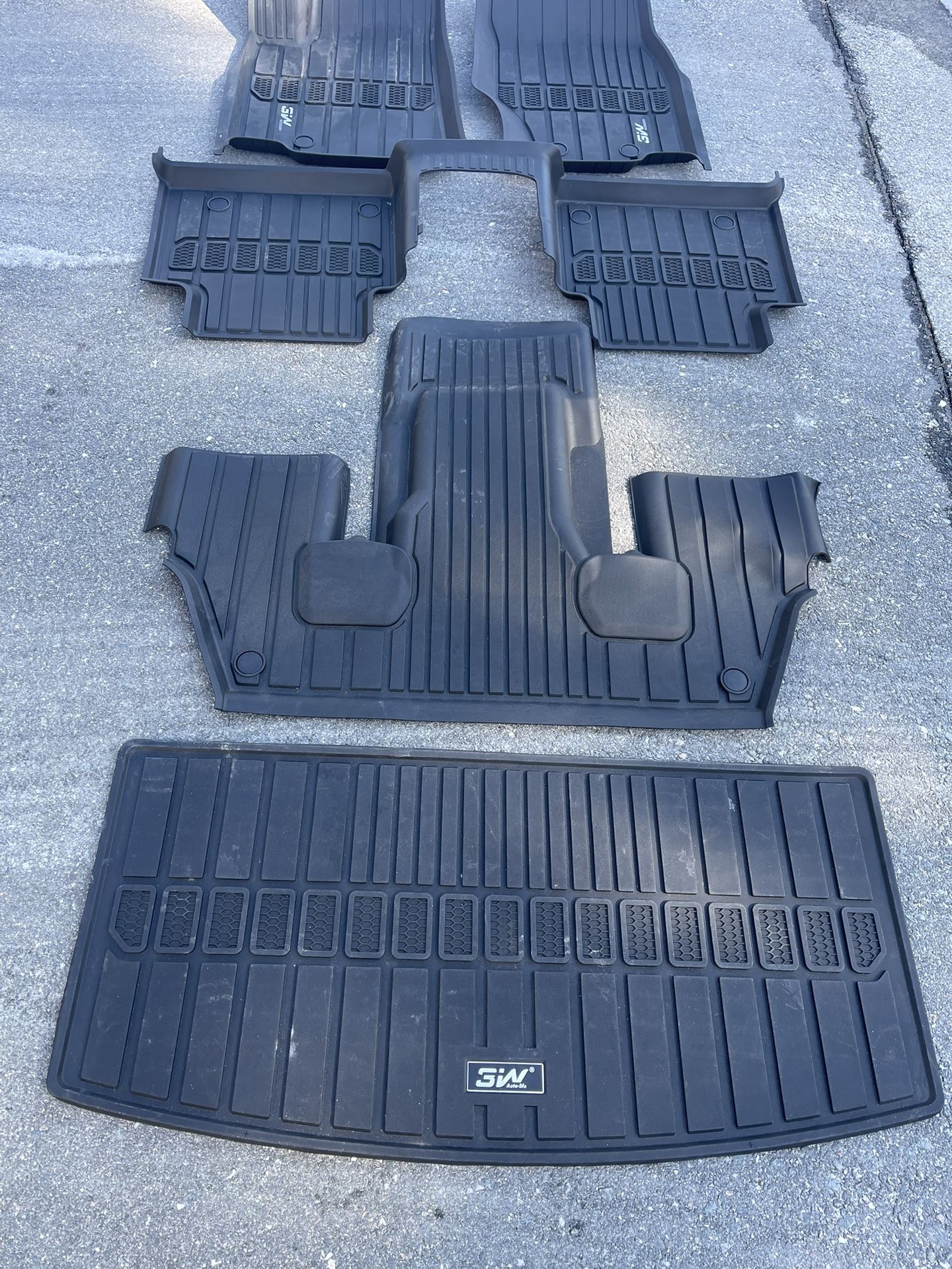 3W Car Mat Set Fits 2021-2025