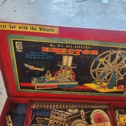 No. 8 1/2 All Electric Erector Set Vintage