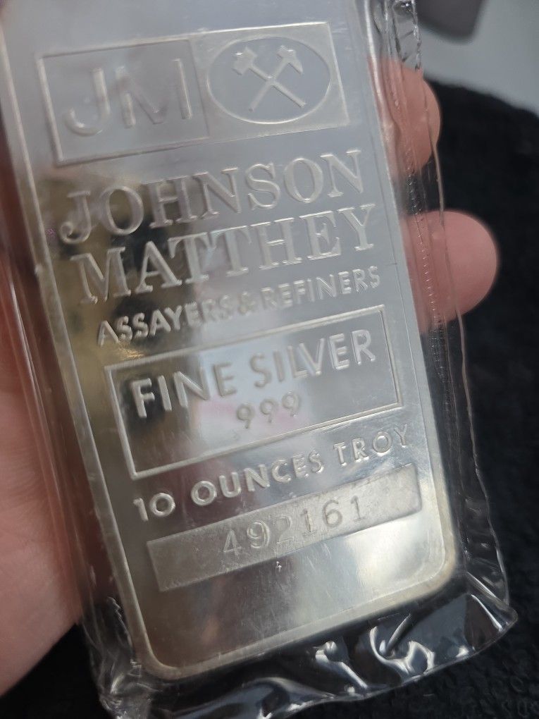 10 Troy Oz Silver Bar