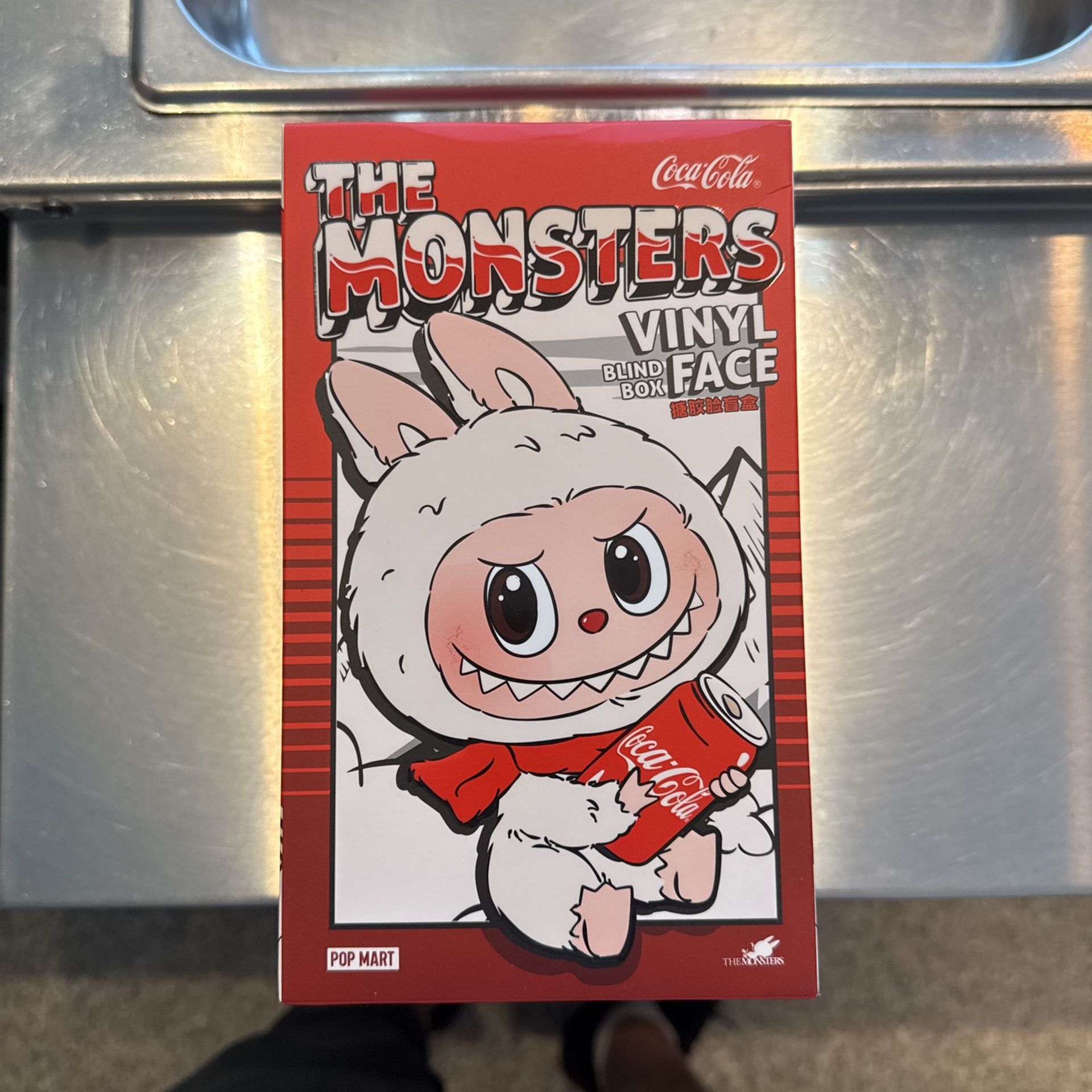 Labubu The Monster Coca-Cola Vinyl Face Collection “Surprise Shake”